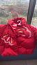 巴拉巴拉童裝兒童羽絨服女童2025新款紅色拜年服寶寶女寶保暖春裝國風(fēng)外套 曬單實(shí)拍圖