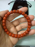 石玥珠寶收藏級涼山南紅瑪瑙手串直切桶珠本命年轉運珠手鏈男女士款禮物 曬單實(shí)拍圖