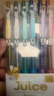 百樂(lè )（PILOT）【熱門(mén)商品】JUICE果汁筆彩色中性筆0.5簽字按動(dòng)水筆文具套裝手賬高顏值 閃亮色系6色LJU-60EF-6C 曬單實(shí)拍圖