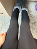 蕉下連褲襪打底褲襪絲襪女士冬季加絨加厚保暖瑜伽鯊魚(yú)褲秋褲秋冬黑色 曬單實(shí)拍圖