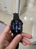 Apple/蘋(píng)果 Watch S11 智能手表GPS款46毫米亮黑色鋁金屬表殼黑色運動(dòng)型表帶S/M MEVG4CH/B 曬單實(shí)拍圖