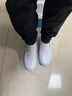 潔爾康護士鞋新款升級碳板四季輕便真皮百搭美容院工作鞋醫院工作小白鞋 乳白色 36 (230mm) 標準尺碼 曬單實(shí)拍圖
