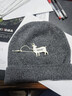 Siggi100%山羊絨保暖毛線(xiàn)帽秋冬季保暖護耳針織帽冬帽冷帽防寒帽子男 曬單實(shí)拍圖