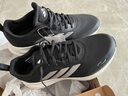 阿迪達斯（adidas）男鞋跑步鞋春夏戶(hù)外休閑防滑運動(dòng)鞋 一號黑/亮白/深麻灰 40 曬單實(shí)拍圖