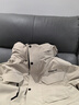 探路者（TOREAD）暴雪羽絨服男女款鵝絨戶(hù)外防寒秋冬加厚保暖外套 燕麥色 L 曬單實(shí)拍圖