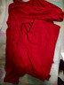 松山棉店兒童保暖內衣A類(lèi)秋冬季打底秋衣秋褲新年本命年紅色保暖套裝 曬單實(shí)拍圖