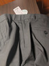 京東京造【抗皺免燙】西褲男褲子休閑褲男秋季西裝 黑33 曬單實(shí)拍圖