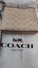 蔻馳（COACH）【禮物】奧萊女士女包經(jīng)典標志LAUREL 19號單肩包流浪包通勤 SV/沙黃色/灰褐色 曬單實(shí)拍圖