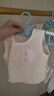 優(yōu)奇嬰兒馬甲春秋冬外穿保暖兒童馬夾純棉男寶寶坎肩夾棉新生兒背心 曬單實(shí)拍圖