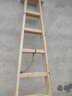 奧德雅人字梯木梯家用加厚梯子加強折疊梯雙側梯水電梯工地裝修送貨上門(mén) 2.5m加強版木梯 曬單實(shí)拍圖