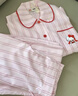 野獸派家居（tbh）三麗鷗Hello Kitty天絲棉家居服套裝軟棉棉四季條紋睡衣 長(cháng)款  S 曬單實(shí)拍圖