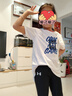 安德瑪（Under Armour）兒童速干t恤夏季短袖速干衣男大童上衣男女孩夏裝童裝 白色 130 【尺碼偏小，按正常拍大一碼】 曬單實(shí)拍圖