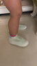 貝比寶寶學(xué)步鞋嬰兒鞋子1到2歲小孩軟底防滑夏季室內鞋襪家居地板鞋 M19708 淺荷綠（舒適透氣） 15.5 cm內長(cháng)-推薦腳長(cháng)14.5-15cm 曬單實(shí)拍圖
