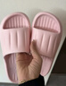 潔麗雅6雙裝踩屎感拖鞋女家居家用待客浴室防滑防臭軟底情侶涼拖鞋男款 六色各1雙 38-39 女【3雙】+40-41男【3雙】 曬單實(shí)拍圖