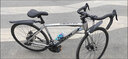 飛鴿公路自行車(chē)男女學(xué)生成人彎把跑車(chē)變速公路賽公路車(chē)單車(chē)競速賽車(chē) 酷飛-輻條輪-銀色【60刀】 700C 21速標配版 曬單實(shí)拍圖