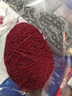 3兩松鼠絨毛線(xiàn)團中粗線(xiàn)手工編織diy勾帽子線(xiàn)毛衣材料寶寶絨線(xiàn)手編 12紫紅 曬單實(shí)拍圖