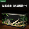 瘋狂水草溪流石溪流底沙溪流缸生態(tài)魚(yú)缸造景全套適合米家魚(yú)缸造景套餐一體 曬單實(shí)拍圖