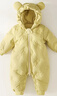 嬰幼兒連體羽絨服新生兒女寶寶爬行服加厚秋冬新款外出服連帽哈衣 中國紅（gl24101001羽絨服） 73cm 73 曬單實(shí)拍圖