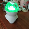 詠幻ktv燈光氛圍燈藍牙音響七彩旋轉水晶魔球燈充電KTV蹦迪爆閃直播背 USB插電款藍牙音響舞臺燈 曬單實(shí)拍圖