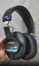 承策 適用索尼SONY MDR-7506 7510耳罩MDR-M1 MDR-V6 CD900ST頭戴式耳機套MSR7耳機罩舒適海綿墊配件 黑色小羊皮耳套一對【真皮款】 曬單實(shí)拍圖