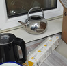 加厚不銹鋼茶壺泡茶壺煮酒小酒壺帶過(guò)濾網(wǎng)飯店餐廳酒店玲瓏燒水壺 【銀色】+短漏網(wǎng) 加厚18cm約1.8升-(4-6人用) 曬單實(shí)拍圖
