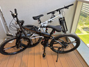 鳳凰（Phoenix） 鳳凰自行車(chē)可折疊山地車(chē)路虎男士成年人變速女式越野公路單車(chē) 可折疊鋁架/三刀消黑/全競速軸承 26寸30速【參考：158-188cm】 曬單實(shí)拍圖