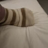 貓人女士襪子女秋冬【100%純棉】加絨加厚保暖抗寒中筒襪女新品5雙裝 曬單實(shí)拍圖