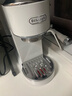 德龍（Delonghi）咖啡機 意式家用半自動(dòng)15Bar泵壓冷萃咖啡 軟觸屏手動(dòng)奶泡自動(dòng)停流小巧金屬機身 吉拉朵系列 EC890 .W氧氣白 即時(shí)加熱 自動(dòng)關(guān)機 專(zhuān)業(yè)蒸汽細桿拉花 曬單實(shí)拍圖
