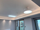 雷士（NVC）吸頂燈全光譜護眼套餐客廳燈簡(jiǎn)約臥室智能LED照明普瑞白雪S贈安裝 曬單實(shí)拍圖