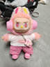 新款labubu拉布布娃衣套裝3.0高能可愛(ài)毛絨公仔女孩禮物鑰匙掛件 粉色T恤相機耳機套裝 套裝（買(mǎi)衣服送娃娃） 曬單實(shí)拍圖