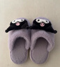 豬爸爸兒童棉拖鞋女童秋冬居家室內保暖加絨防滑2024新款卡通棉拖鞋紫22 曬單實(shí)拍圖