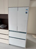 美的（Midea）熊墩墩Pro600L法式四開(kāi)門(mén)冰箱超薄嵌入式雙系統一級能效除菌制冰大容量BCD-600WUFIPZM(E)國家補貼 曬單實(shí)拍圖