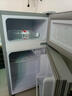 日普（RIPU）小冰箱迷你小型雙門(mén)家用一級能效宿舍出租房辦公室節能省電冷藏冷凍電冰箱 【年銷(xiāo)百萬(wàn)】48升銀色【3天不到1度電】 曬單實(shí)拍圖