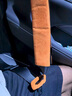 GERTHRON【德國】汽車(chē)安全帶護肩套防勒防磨衣服保護套帶加長(cháng)防護套舒適柔 一對裝【 石墨黑】 默認無(wú)標【下單備注車(chē)標】 曬單實(shí)拍圖