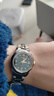 瑞士機械情侶手表一對男女超薄簡(jiǎn)約款鎢鋼情人節七夕禮物專(zhuān)用 間金藍面一對 曬單實(shí)拍圖