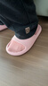 樸西香蕉船情侶涼拖鞋女浴室不易滑室內居家四季拖鞋男 淺粉 37-38 曬單實(shí)拍圖