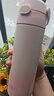 膳魔師316L不銹鋼吸管杯小學(xué)生幼兒園兒童水杯大容量保溫杯500ml  粉 曬單實(shí)拍圖