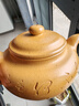 古悅堂宜興紫砂壺名家純手工正品家用功夫茶具泡茶壺單壺段泥 刻字仿古 曬單實(shí)拍圖