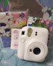 INSTAX富士instax立拍立得 一次成像相機 mini12精美禮盒 櫻花寶貝 含10張fafa花邊相紙 曬單實(shí)拍圖