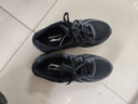 李寧運動(dòng)鞋男鞋輕便透氣網(wǎng)面拼接緩震跑步鞋黑色低幫軟底休閑慢跑鞋 【透氣網(wǎng)面】黑色(009款)-4 41 曬單實(shí)拍圖