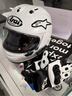 Arai RX-7X摩托車(chē)全盔賽車(chē)XO大碼男女騎行頭盔現貨3C進(jìn)口機車(chē)四季 珍珠白(現貨） L（適合頭圍58-59） 曬單實(shí)拍圖