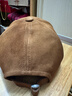 Mr DUCK高端棒球帽品牌正品 進(jìn)口絨面鞣制真皮男女老錢(qián)風(fēng)中老年鴨舌帽冬 孟買(mǎi)棕色（100%羊皮）-MW468217 XL （60cm以上，特大頭圍拍） 曬單實(shí)拍圖