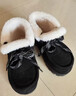 UGG MADE IN AUSTRALIA SINCE 1910官方正品澳洲牛皮羊毛雪地靴女冬季防寒保暖厚底系帶真皮毛一體男 黑色40 曬單實(shí)拍圖