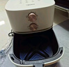 美的（Midea）空氣炸鍋全自動(dòng)實(shí)用大容量家用空氣炸鍋上下雙熱源烤紅薯免翻面電炸鍋烤箱早餐機多功能炸薯條 雙旋鈕控溫調時(shí) 5L KZE5004 曬單實(shí)拍圖