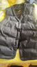 2025羽絨服馬甲男士新款秋冬中老年內穿保暖爸爸馬夾坎肩背心外套 20919-HB8612藏青 M (170)約100-120斤可穿 曬單實(shí)拍圖