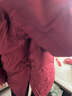 雪中飛中老年媽媽裝羽絨服女中長(cháng)冬裝中式騏驥紅色奶奶加厚防寒保暖外套 曬單實(shí)拍圖