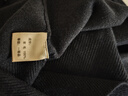 金利來(lái)（Goldlion）100羊毛衫冬季新款毛衣男裝半高領(lǐng)加厚保暖純色打底中老年針織衫 【100羊毛】黑色 XL 建議130-150斤 曬單實(shí)拍圖