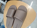 紅豆買(mǎi)1送1情侶拖鞋女款四季2026新款室內家居一對浴室洗澡防滑涼拖男 淺咖+黑色【簡(jiǎn)約防滑】 38-39 女+男42-43 曬單實(shí)拍圖