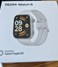 小米（MI）REDMI Watch 6皎月銀 國家補貼 澎湃OS 3 心率血氧監測 藍牙通話(huà) 紅米手表6 智能手表 小米汽車(chē) 曬單實(shí)拍圖