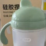 愛(ài)咔威（igroway）硅膠鴨嘴杯IKV嬰幼兒水杯吸管杯4個(gè)月大寶寶開(kāi)學(xué)學(xué)飲杯 160ml 綠 曬單實(shí)拍圖